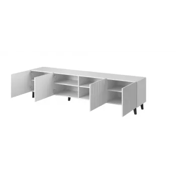 Cama RTV skrinka PAFOS 200x42x52 biela matná