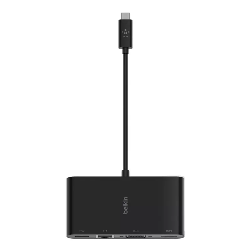 Belkin AVC005BTBK rozbočovač USB 3.2 Gen 1 (3.1 Gen 1) Type-C čierny