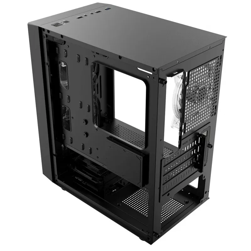 Počítačová skriňa Logic Concept Atos AM-ATOS-10-0000000-0002 ATX čierna