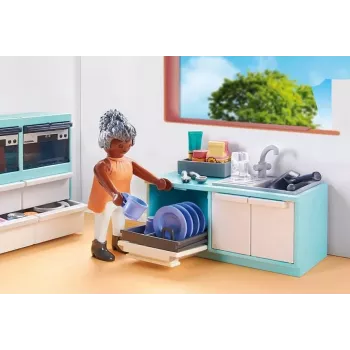 Kuchyňa Playmobil My Life Kitchen 71608 viacfarebná plast 4-10 rokov