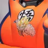 Kancelárska stolička Subsonic SA5573-D6 čalúnené sedadlo oranžová