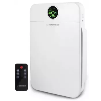Čistička vzduchu ESPERANZA EHP002, biela, hluk 50 dB, prietok vzduchu 150 m³/h