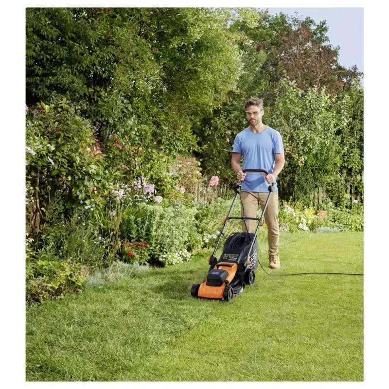 Elektrická kosačka na trávu 1400W BEMWP340 BLACK+DECKER