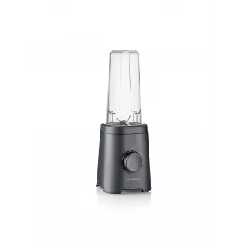 Stolový mixér SEVERIN SM 3743 — 0,6 l nádoba, 320 W, čierny, nehrdzavejúce nože