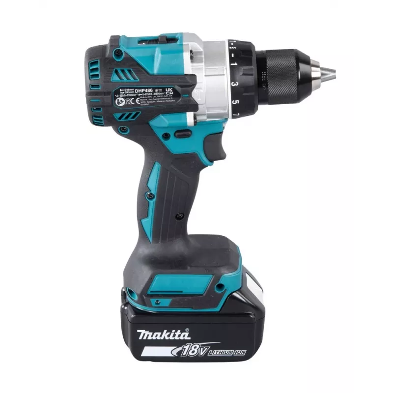 Makita DHP486Z vŕtačka 2100 ot/min 2,7 kg čierna, modrá