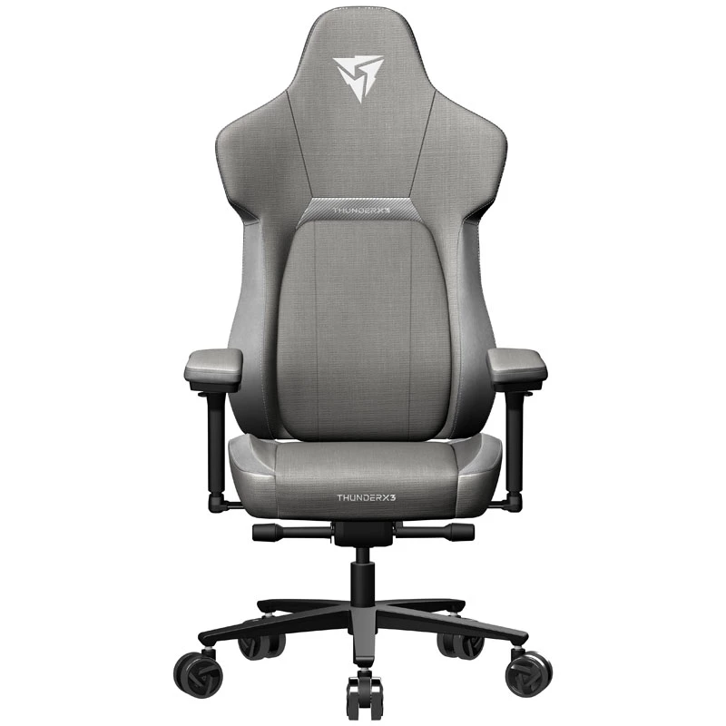 Univerzálna herná stolička ThunderX3 CORE Loft čalúnené sedadlo sivá