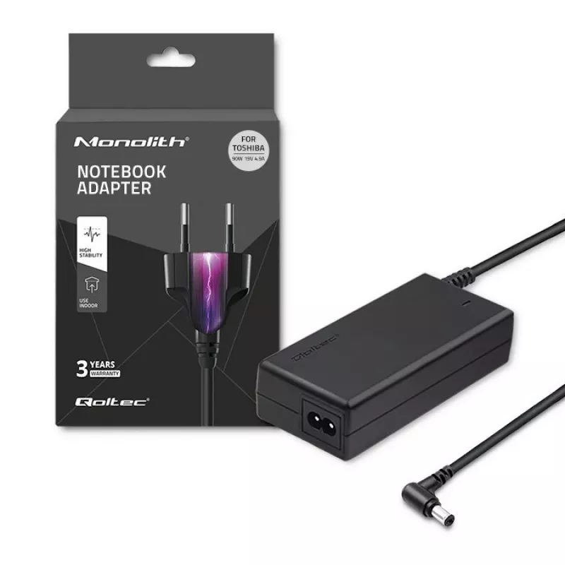 Qoltec 50076 90W napájací zdroj/menič interiér čierny