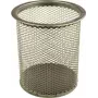 helit Pen Cup Mesh H2518100 9x10cm okrúhly jednoduchý kovový strieborný (H2518100)