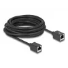 Sieťový kábel DeLOCK 90334 RJ-45 Cat6a 7,5 m čierny