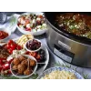 Pomalý hrniec Crock-Pot CSC063X 7,5 L, 320 W, puzdro z nehrdzavejúcej ocele, vyberateľná keramická misa