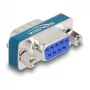 DeLOCK RF/EMI odrušovací filter D-Sub 9-pin konektor samec na konektor samica indukčný dolnopriepustný