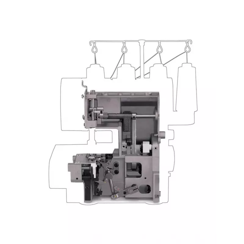 SINGER šijací stroj HD0405 elektrický strieborná Heavy-Duty