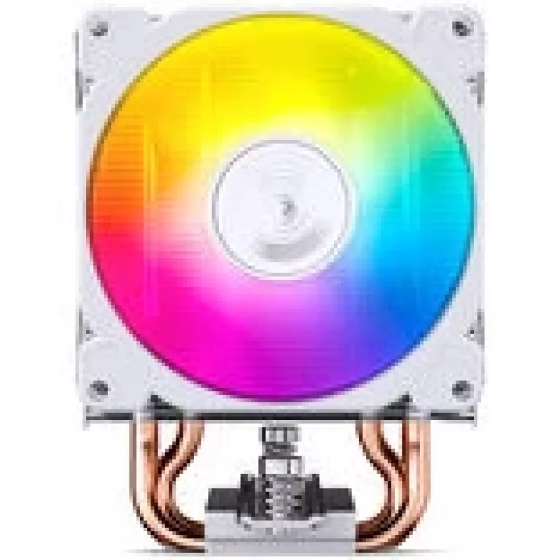 CPU chladič Jonsbo CR-1400E 92mm ARGB biely — 92mm ventilátor, ARGB osvetlenie, biely povrch