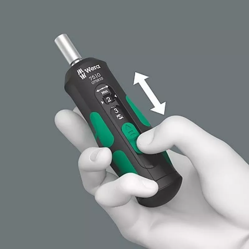 Wera 7510 Kraftform Safe-Torque Speed momentový skrutkovač, 1-3 Nm, 1/4″