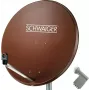 Satelitný TV systém SCHWAIGER SPI9962SET9 pre 4 účastníkov, 80 cm parabola