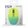 Cian Technology GmbH INCA myš IWM-511RS Bluetooth+bezdrôtová RGB základná farba žltá