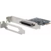 Sériová PCIe karta Exsys EX-46024 — 4× RS-232 porty s Octopus káblom