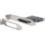 Sériová PCIe karta Exsys EX-46024 — 4× RS-232 porty s Octopus káblom