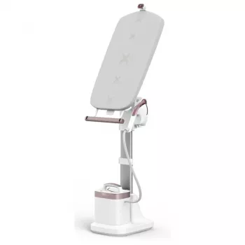Žehliaci systém Tefal QT 1811 IXEO, žehliaca stanica so vstavanou nádržou 1,2 l, 2200 W, trvalá para 80 g/min, parný impulz 200 g/min, vertikálna para, žehliaca doska v balení