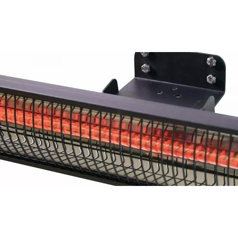 Infračervený žiarič SUNRED RD-DARK-25, 2500 W, nástenná montáž, IP55, čierna