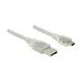 USB kábel DeLOCK 0,5m USB2.0-A na Mini-B