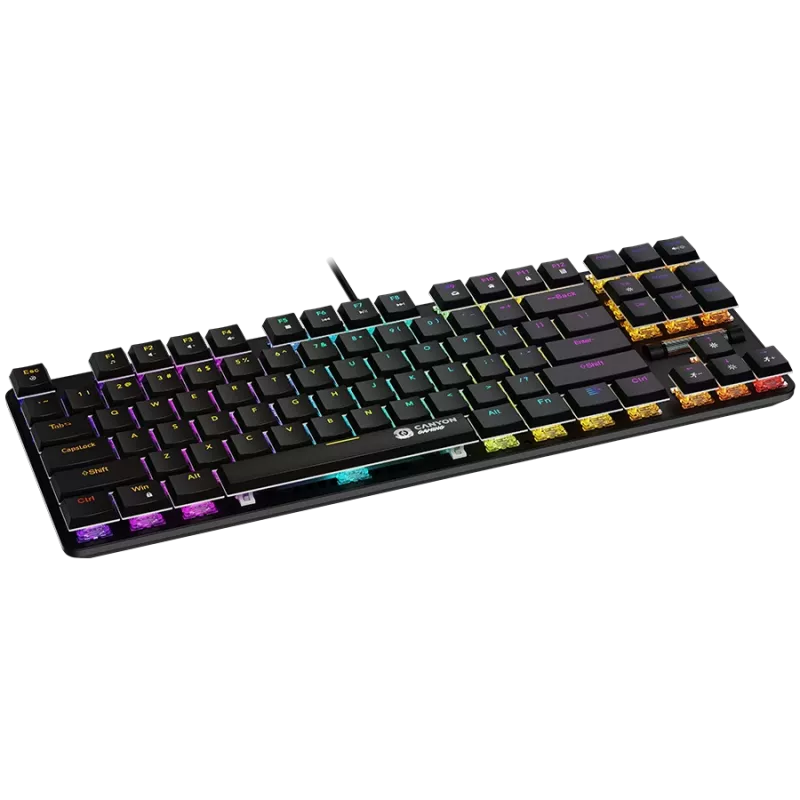 CANYON klávesnica Cometstrike TKL GK-50 EN káblová