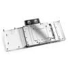 Vodný blok a backplate pre GPU BitsPower BP-VG3090EVXC3 — akryl, meď, chrómniklová oceľ, 125,4 × 263,7 × 25 mm