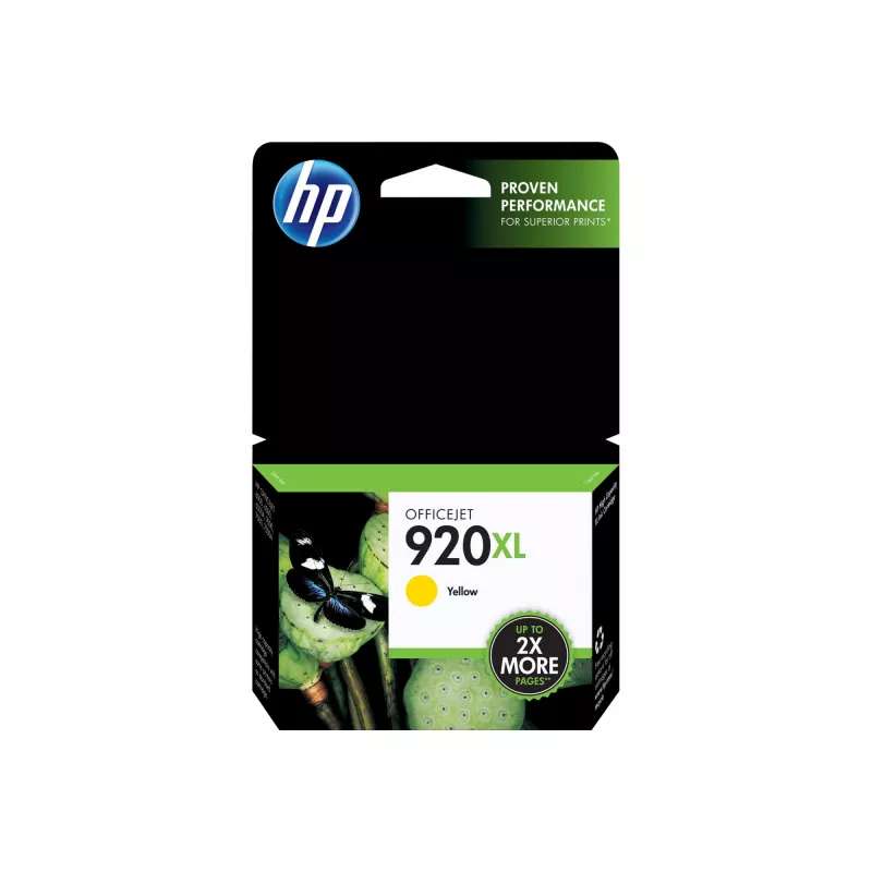 HP 920XL High Yield Yellow Originálna atramentová kazeta, Žltá, 1 kus, 700 strán