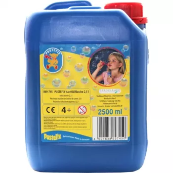 Náplňová fľaša 2,5 litra, bubliny