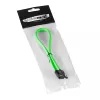 CableMod ModMesh SATA 3 kábel 30 cm - svetlozelená