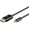 USB-C na DisplayPort kábel GOOBAY 75704, 1 m, až do 4K@60Hz