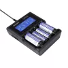 XTAR VC4 domáca nabíjačka akumulátorov USB