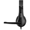 CANYON PC headset HSC-1 PC Mic Flat 2m čierny