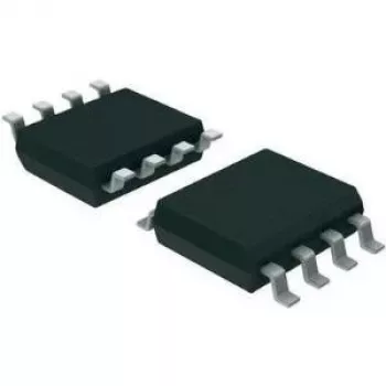 Operačný zosilňovač Texas Instruments OPA134UA — jednokanálový, THD 0,00008 %, šírka pásma 8 MHz, 5 × 3,98 × 1,5 mm