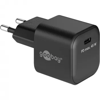 Goobay nabíjačka 65331 Indoor AC rýchlonabíjačka čierna USB Type-C