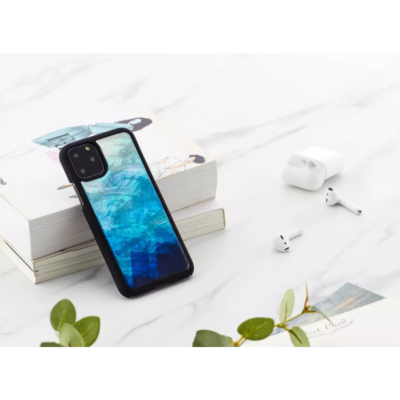 Ochranné puzdro iKins pre iPhone 11 Pro – farba modré jazero a čierna