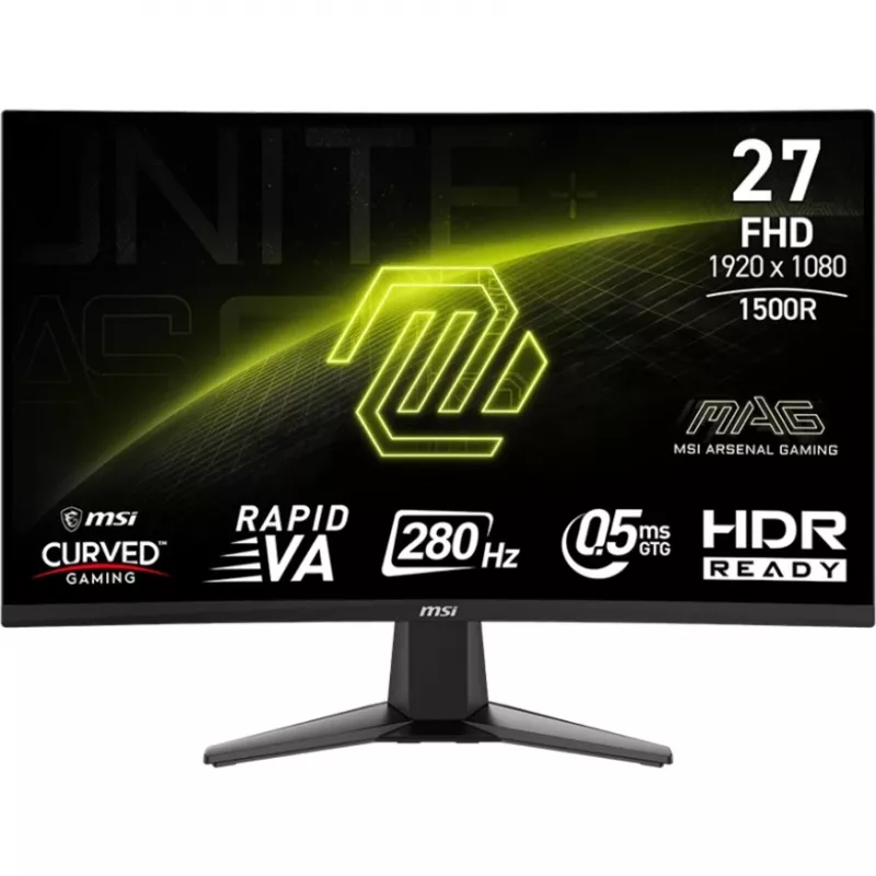 Monitor MSI MAG 276CXFDE 27 palcov Curved Rapid VA FullHD
