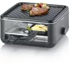 Severin RG 2360 raclette gril 4 osoby 800 W čierny
