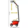 COBI Manitou 280 TJ kocky 347 dielov od 6 rokov