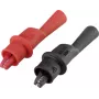 VOLTCRAFT krokodílka konektor 4 mm CAT III 1000 V, CAT IV 600 V čierny, červený MSK-104 (VC-8083495)