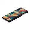 Puzdro na telefón iKins pre iPhone XS Max — mozaikový vzor, čierna