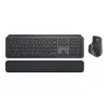 Logitech MX Keys combo for Business Gen 2 klávesnica myš súčasťou Office RF Wireless + Bluetooth AZERTY francúzska grafitová