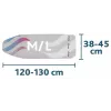 Potah na žehliacu dosku VILEDA Total Reflect modrý sivý biely pre žehliace dosky 1300 x 450 mm