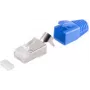 Konektor kábla RJ45 ShiverPeaks BS72067-B modrý