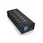 ICY BOX IB-AC618 USB 3.2 Gen 1 (3.1 Gen 1) Type-B 5000 Mbit/s čierny