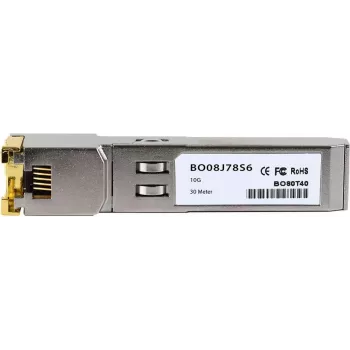 SFP+ medený transceiver CBO E10GSFPT-BO 10GBASE‑T 10 Gbit/s, až do 30 m