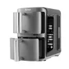Ninja Double Stack XL teplovzdušná fritéza 2 priehradky s teplotnou sondou SmartCook 9,5 L SL451EU