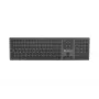 NATEC NKL-1830 klávesnica univerzálna RF Wireless Bluetooth QWERTY španielska čierna sivá