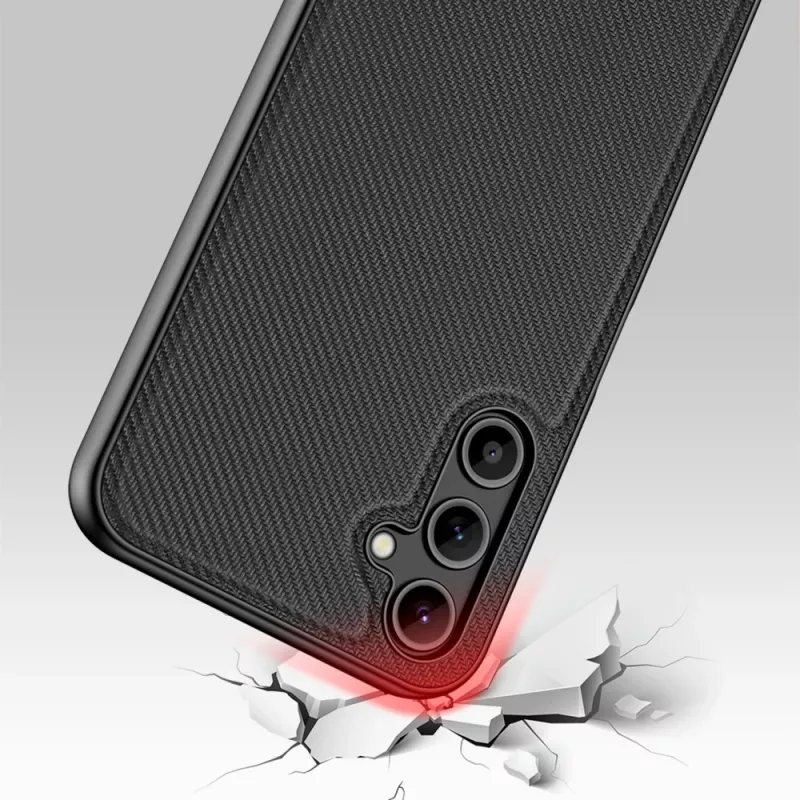 StyleShell NYLO, puzdro na telefón Čierna, Samsung Galaxy A15 5G / A15 4G