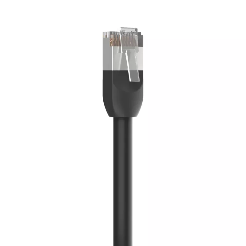 Ubiquiti patch kábel UACC-Cable-Patch-Outdoor-1m-BK, pre vonkajšie použitie, Cat.5e STP, 1m, čierny